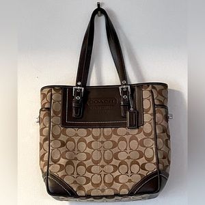 Coach Signature Gallery Lunch Tote